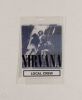 1993 Nirvana Tour Local Crew Pass