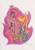 1967 David Hodges Hookah The Blessed Trinity Headshop Poster Near Mint 85