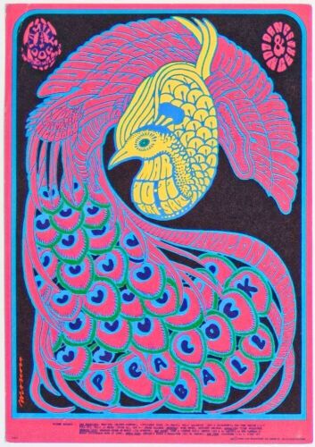 1967 FD-51 Quicksilver Messenger Service Miller Blues Band Avalon Ballroom Postcard Near Mint 83