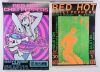 Lot of 2 Frank Kozik Red Hot Chili Peppers Signed Kozik Posters Near Mint 81