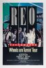 1985 REO Speedwagon Reunion Arena Dallas Poster Excellent 70