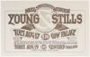 1976 Neil Young & Stephen Stills Cow Palace & Concord Pavilion Poster Mint 95