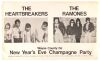 1975 The Heartbreakers The Ramones The Sea of Clouds New York Poster Excellent 75