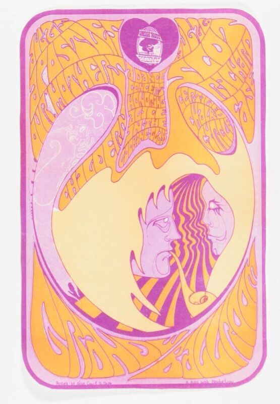 1967 G/G-670825 Apostles Our Mother's Children Grande Ballroom Handbill Excellent 71