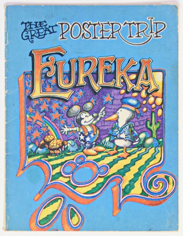 1968 The Great Poster Trip: Art Eureka Book