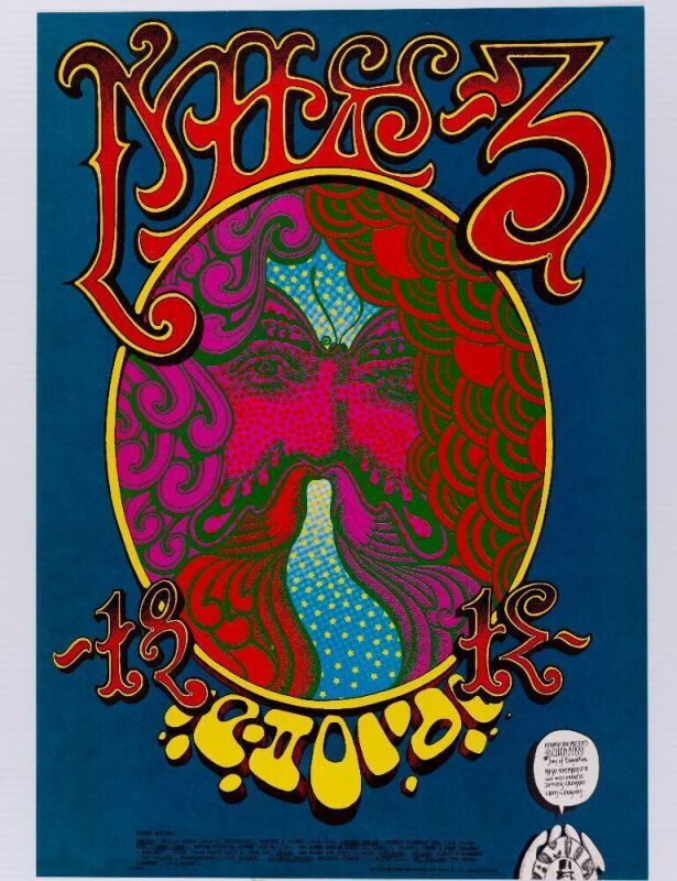 1967 FD-D12 Chuck Berry 1601 W Evans Street Denver Poster Mint 91