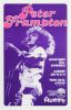 1977 Peter Frampton The Alladin Hotel Las Vegas Poster Mint 91