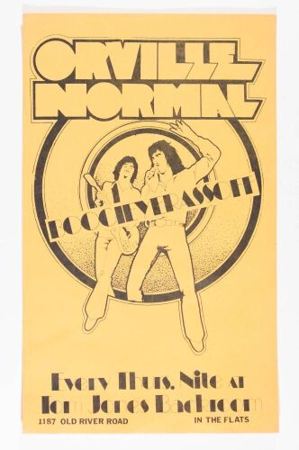 1972 Orville Normal Boogie Yer Ass Off Tom Jones Backroom Cleveland Flyer Excellent 73