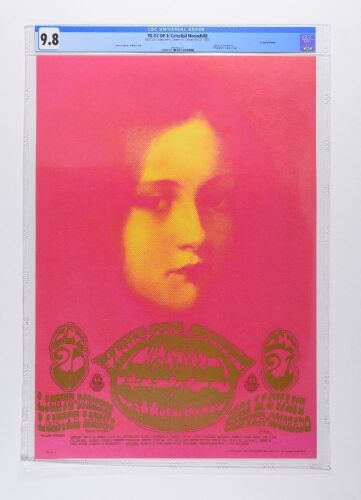 1967 FD-D7 Canned Heat 1601 W Evans Street Denver Poster CGC 9.8