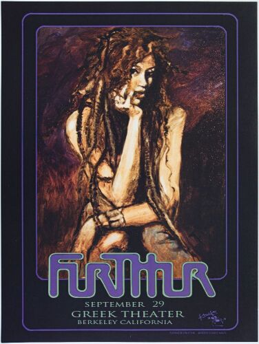 2013 Stanley Mouse Furthur Greek Theatre Poster Near Mint 89