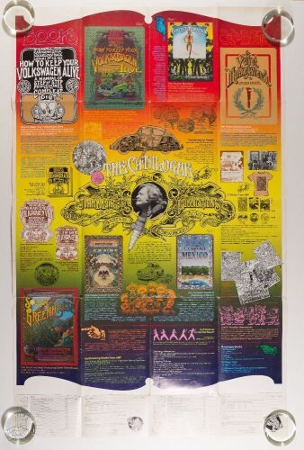 1970s The Catalogue of John Muir Publications & Order Form Promo Poster Extra Fine 69