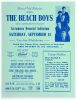 1963 Beach Boys Sacramento Memorial Auditorium Handbill Near Mint 89