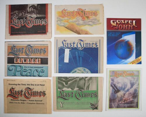 Lot of 8 Rick Griffin Various Periodicals and Last Times Underground Newspapers