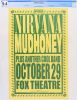 1991 MXP-79.1 Nirvana Fox Theatre Portland Poster CGC 9.4