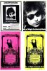 Collection of 3 Original 1969 The Who Bob Dylan The Band Moody Blues Ritchie Havens Isle of Wight Festival Posters