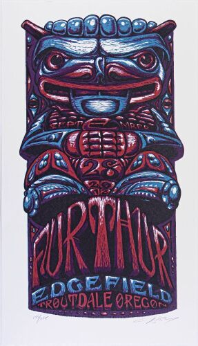 2012 AJ Masthay Furthur McMenamins Edgefield Oregon LE Signed Masthay Poster Mint 93