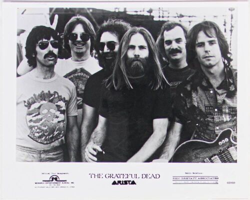 1980 Grateful Dead Arista Records Promotional Photo Mint 93