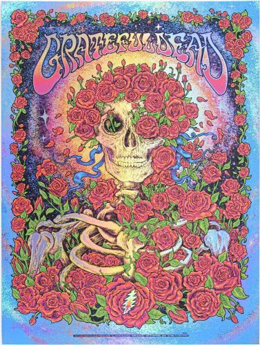 2023 Nathaniel Deas Grateful Dead Bertha LE Poster Mint 95