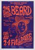 1966 BG-19 Michael McClure The Beard Fillmore Auditorium Poster Excellent 73