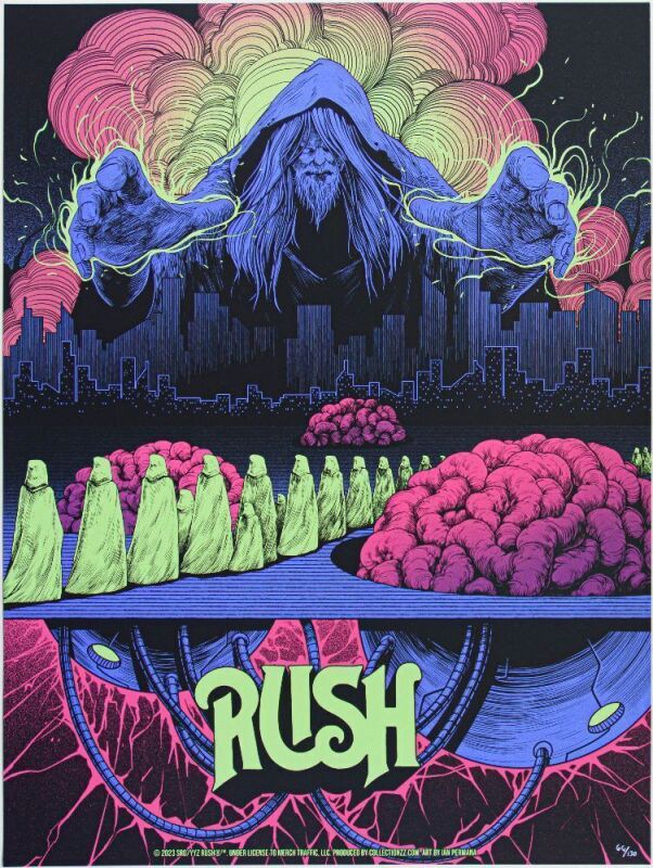 2023 Rush 2112 Overture LE Poster Mint 91