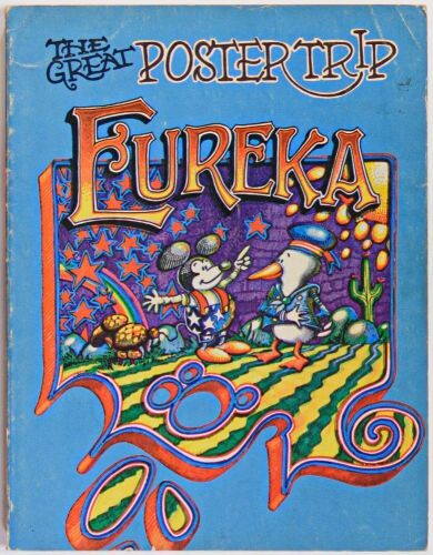 1968 The Great Poster Trip: Art Eureka Book Excellent 70