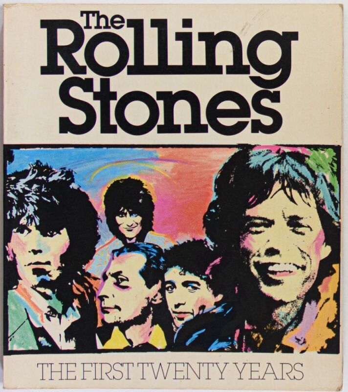 1981 David Dalton The Rolling Stones The First Twenty Years Book Near Mint 83