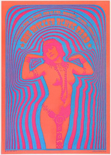 1967 NR-2 Miller Blues Band The Matrix RP5 Poster Near Mint 81