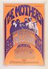 1966 BG-27 Frank Zappa The Mothers Fillmore Auditorium & Scottish Rites Temple Poster Extra Fine 67