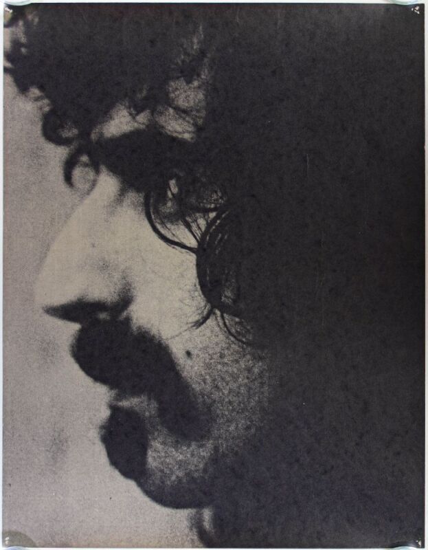 1969 Frank Zappa Headshop Poster Extra Fine 69