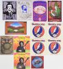 Lot of 13 Family Dog & Grateful Dead Related Promo Cards RP Postcards and Promo Sticker