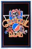 1976 Grateful Dead Flocked Blacklight Headshop Poster Extra Fine 67