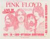 1972 Pink Floyd McFarlin Auditorium Southern Methodist University Dallas Flyer Excellent 73