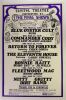 1975 Fleetwood Mac Rush Buddy Guy Commander Cody Capitol Theatre Final Week Poster Near Mint 89