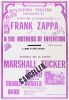 1974 Frank Zappa & The Mothers Capitol Theatre Poster Near Mint 80