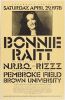 1978 Bonnie Raitt NRBQ Brown University Providence Poster Mint 91