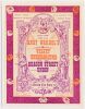 1967 Velvet Underground Boston Tea Party Handbill Extra Fine 65