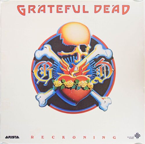 1981 Grateful Dead Reckoning Arista Promo Poster Extra Fine 67