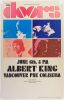 1970 The Doors Albert King PNE Coliseum Vancouver Poster Extra Fine 61