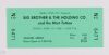 1968 Big Brother & the Holding Company Janis Joplin Selland Arena Fresno Unused Concert Ticket Near Mint 89