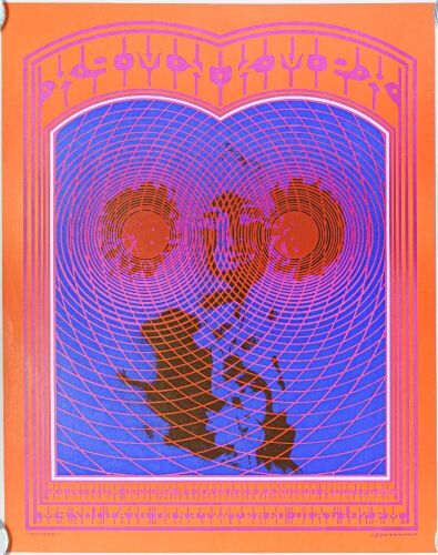 1967 NR-20 KMPX Radio Station Advertisement San Francisco Multiplex Poster Near Mint 89