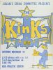 1974 The Kinks Reid Athletic Center Colgate University Poster Extra Fine 69