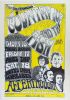 1967 Bob Masse Country Joe & The Fish Painted Ship The Afterthought Vancouver Poster Excellent 79
