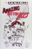 1975 Amazing Rhythm Aces Armadillo World Headquarters Austin Signed Garrett Poster Excellent 79