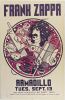 1977 Frank Zappa Armadillo World Headquarters Austin Poster Excellent 73