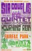1967 Sir Douglas Quintet Mourning Rein The Fairfax Park Pavilion Poster Excellent 79
