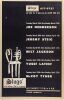 1970 Joe Henderson Jeremy Steig Milt Jackson Slug's Jazz Club NYC Spring Calendar Cardboard Poster Extra Fine 67