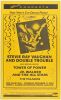 1987 Stevie Ray Vaughan & Double Trouble The Henry J. Kaiser Convention Center Oakland Flyer Near Mint 85