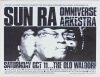 1980 Sun Ra & His Omniverse Arkestra The Old Waldorf San Francisco Handbill Near Mint 87