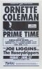 1986 Ornette Coleman & Prime Time Wolfgang's San Francisco Flyer Near Mint 89