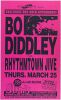 1989 Bo Diddley Rhythmtown Jive 333 Slim's San Francisco Flyer Near Mint 87